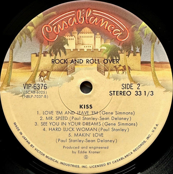 Kiss – Rock And Roll Over (Usado) 🇯🇵