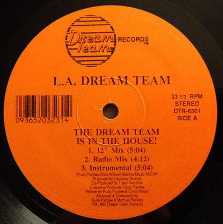L.a. Dream Team – Is in the House / Rockberry Jam EP 🇺🇸