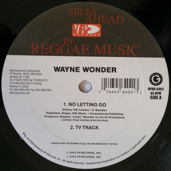 Wayne Wonder – No Letting Go 🇺🇸