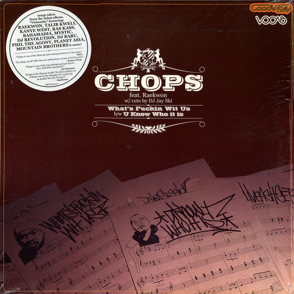 Chops F Raekwon – What's Fuckin Wit US 🇺🇸