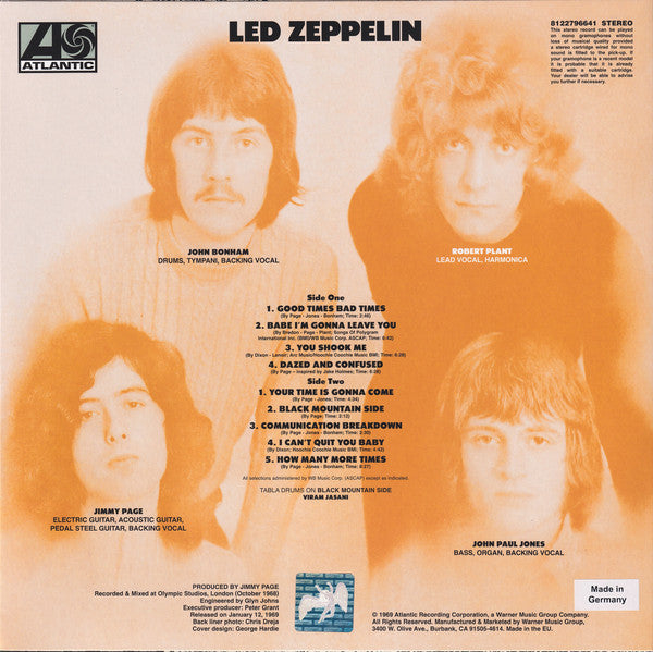 Led Zeppelin – Led Zeppelin (Usado)