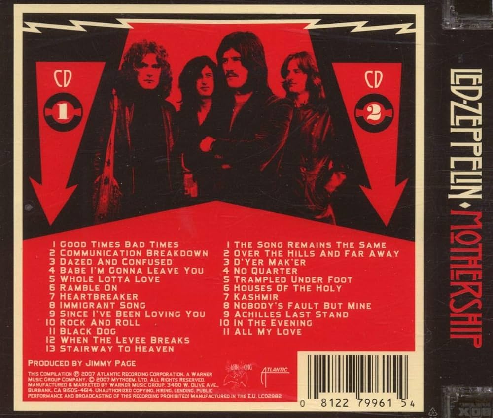 Led Zeppelin – Mothership [CD Usado] 💿