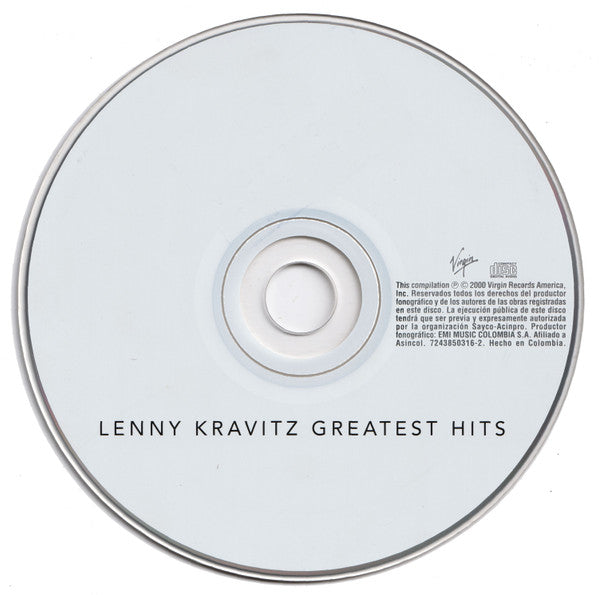 Lenny Kravitz – Greatest Hits [CD Usado] 💿