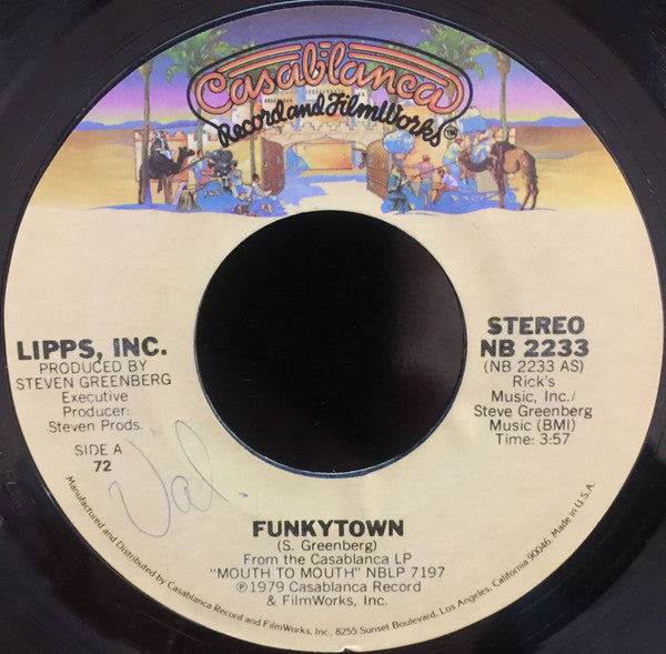 Lipps, Inc. – Funkytown [7" 45 RPM Single] (Usado)