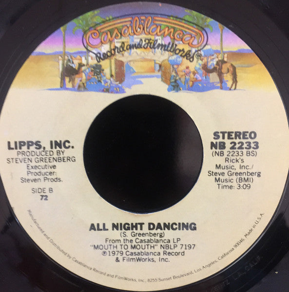 Lipps, Inc. – Funkytown [7" 45 RPM Single] (Usado)