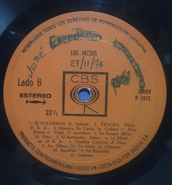 Los Hicsos – Los Hicsos (Usado)