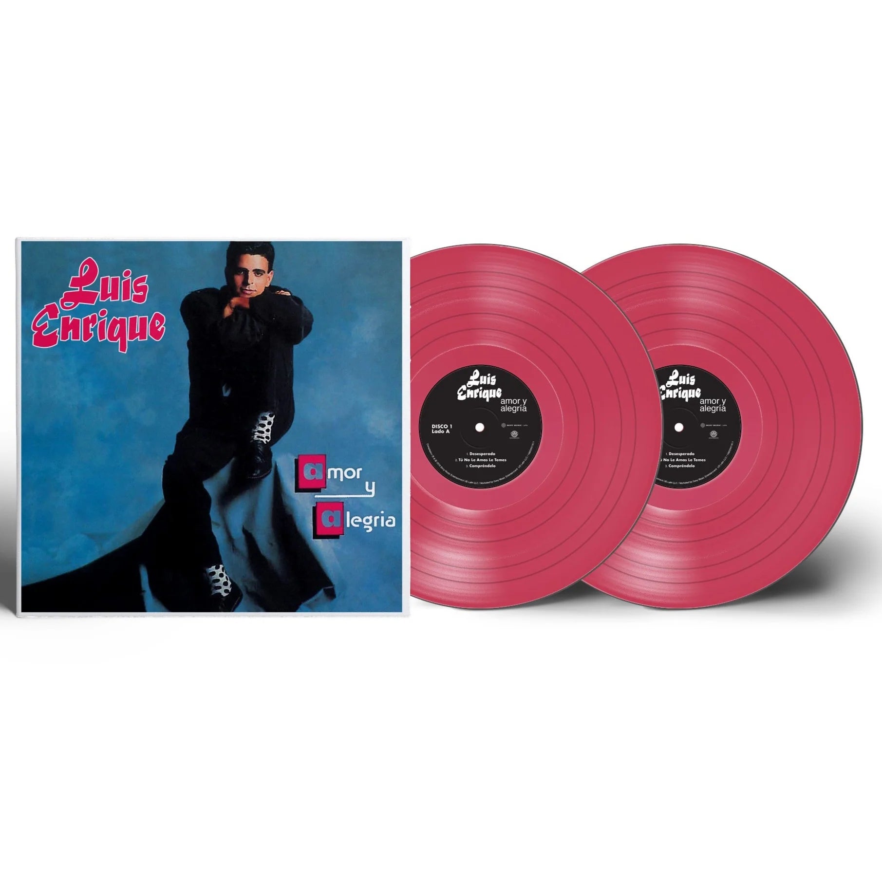 Luis Enrique – Amor Y Alegria [Magenta Vinyl] 🇺🇸
