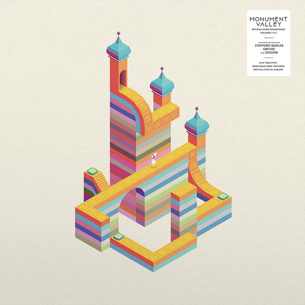 Grigori; Stafford Brawler; Obfusc – Monument Valley OST (2LP/Blue & White Vinyl) 🇺🇸