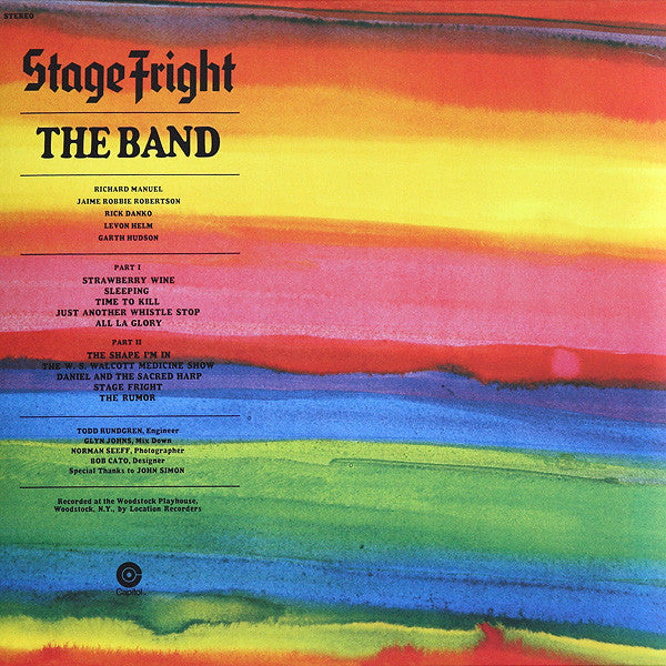 Band – Stage Fright (180G) 🇺🇸