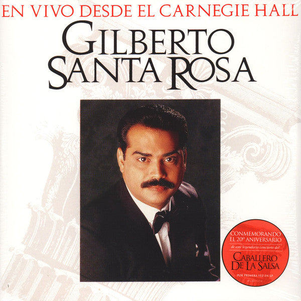Gilberto Santa Rosa – En Vivo Desde El Carnegie Hall (3LP/150G/Gatefold) 🇺🇸
