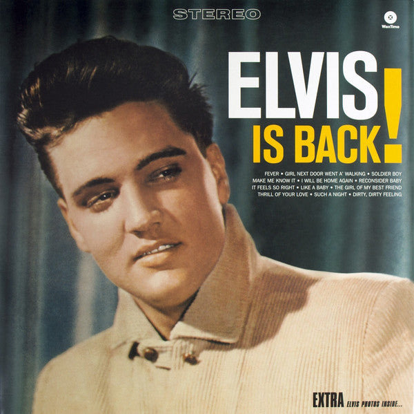Elvis Presley – Elvis is Back Plus 4 Bonus Tracks 🇺🇸