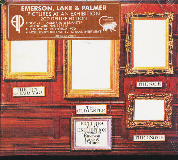 Emerson Lake & Palmer – Pictures at an Exhibition [CD Nuevo] 💿 🇺🇸