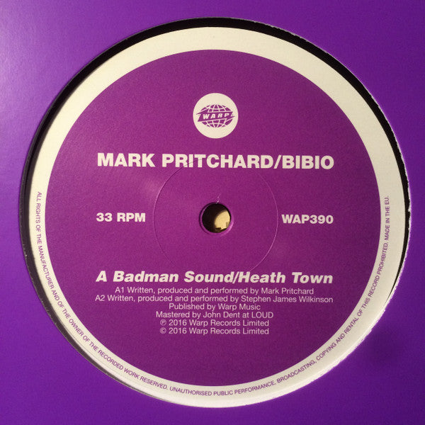 Mark / Bibio /CLARK Pritchard – Badman Sound / Heath Town / Inf Inf Inf Inf 🇺🇸