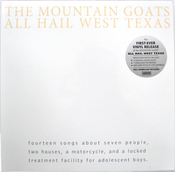 Mountain Goats – All Hail West Texas 🇺🇸