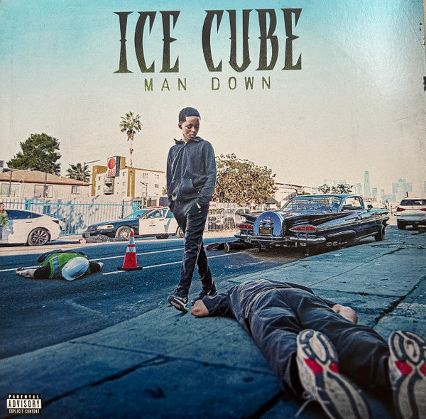 Ice Cube – Man Down (2LP/LIMITED/DELUXE/BLUE W/ White Marble Vinyl) 🇺🇸