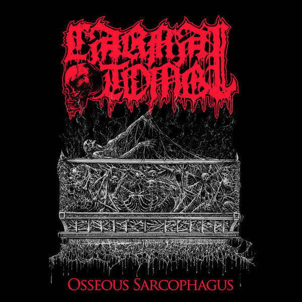 Carnal Tomb – Osseous Sarcophagus (Red Vinyl/Limited) 🇺🇸