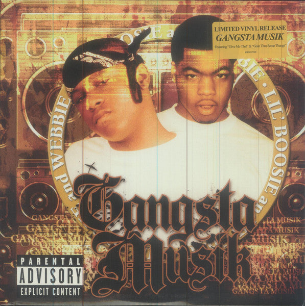 Lil Boosie & Webbie – Gangsta Musik (2LP) 🇺🇸
