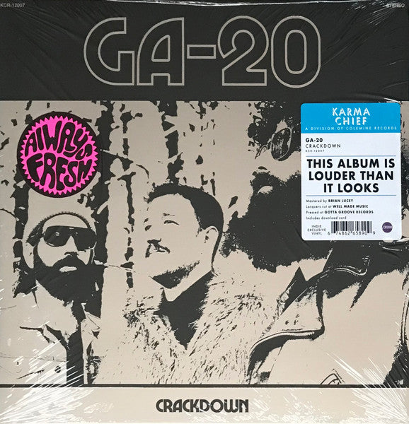 Ga-20 – Crackdown (Purple Vinyl) (I) 🇺🇸