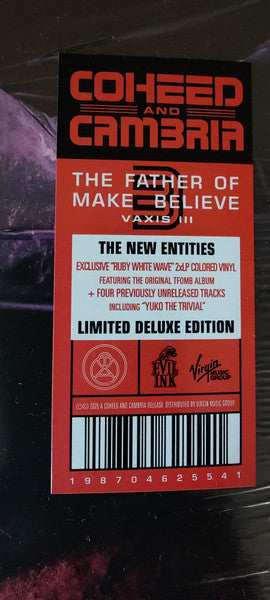 Coheed & Cambria – Father of Make Believe (X) (New Entities Edition) (Ruby White Wave Vinyl/2LP) (I) 🇺🇸