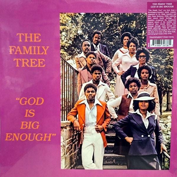 Family Tree – God is Big Enough (2LP/Pink Vinyl) (I) 🇺🇸