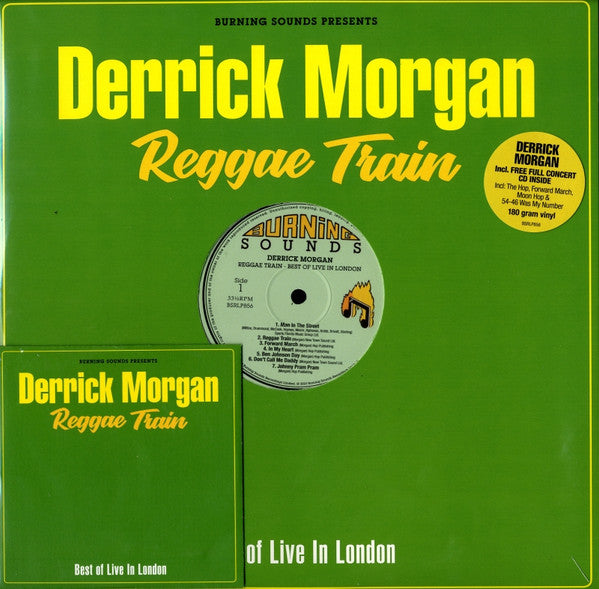 Derrick Morgan – Reggae Train - Best of Live in London (LP/CD) 🇺🇸