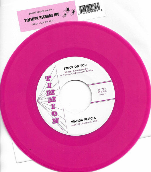 Wanda & Cold Diamond & Mink Felicia – Stuck on You (Pink 7INCH) 🇺🇸