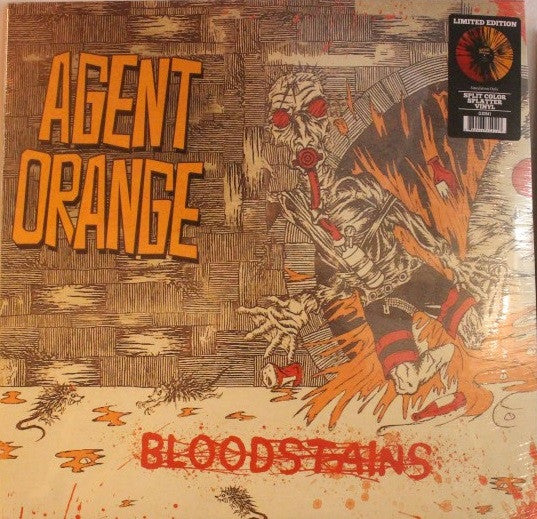 Agent Orange – Bloodstains (Orange/Red/Black Splatter Vinyl) 🇺🇸