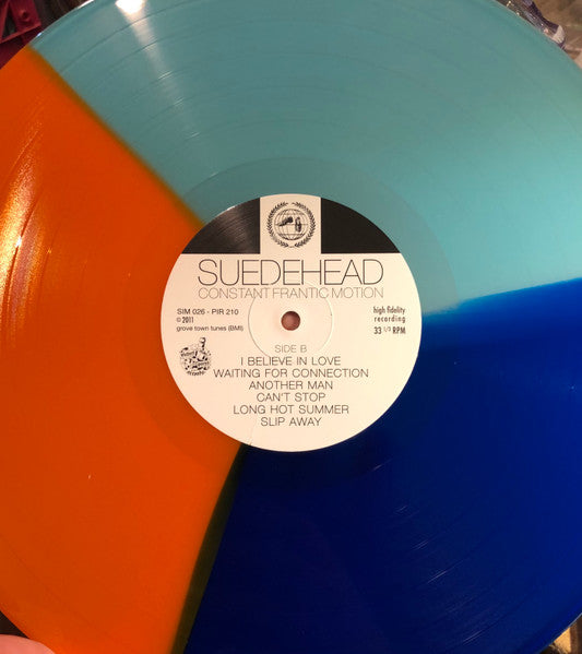 Suedehead – Constant Frantic Motion (Lp/7Inch/Orange-Pale Blue-Electric Blue Vinyl/Dl Code) 🇺🇸