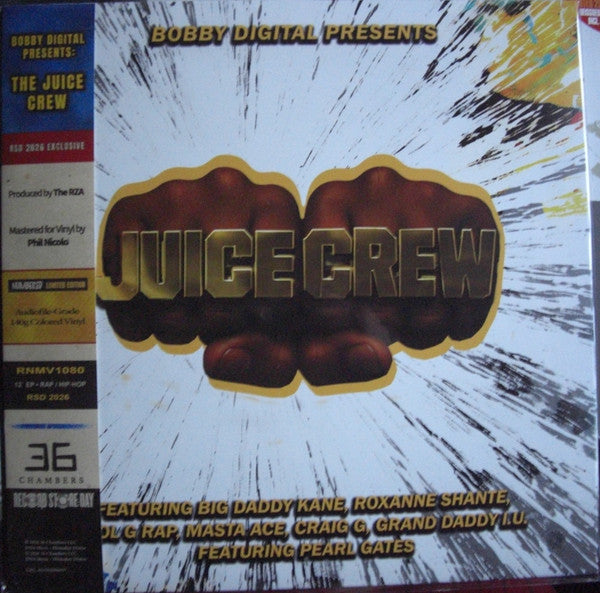 Rza / Juice Crew / Big Daddy Kane / Craig G – Bobby Digital Presents: Juice Crew (Limited/Virgin Vinyl) (Rsd) 🇺🇸