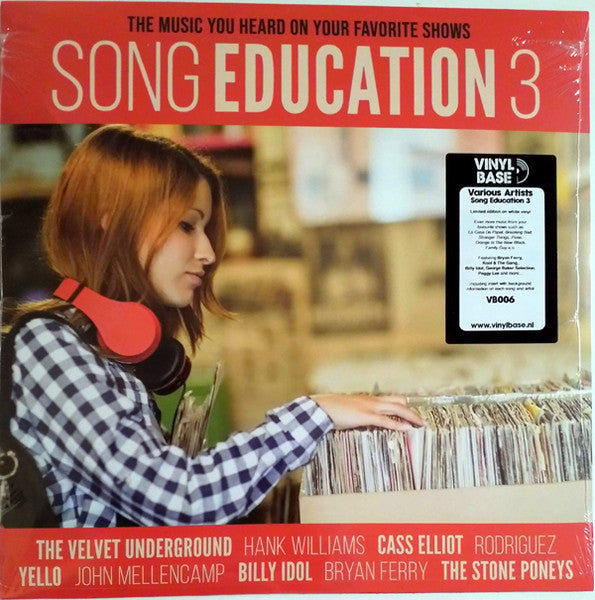 Various Artists – Song Education 3 (the Music You Heard on Your Favorite Shows) (Solid White Vinyl/180G) 🇺🇸
