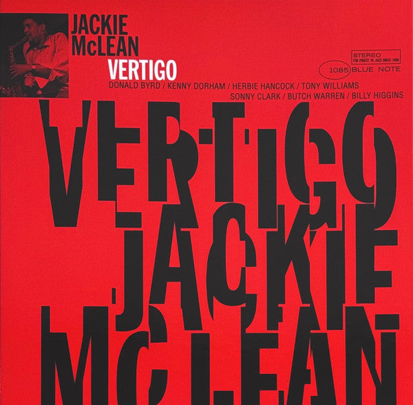 Jackie Mclean – Vertigo (Blue Note Tone Poet Vinyl Edition) (180G) 🇺🇸