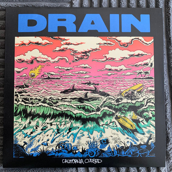 Drain – California Cursed (Yellow Vinyl/dl Card) 🇺🇸