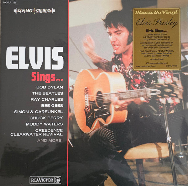 Elvis Presley – Elvis Sings (2LP/White Vinyl/180G) 🇺🇸