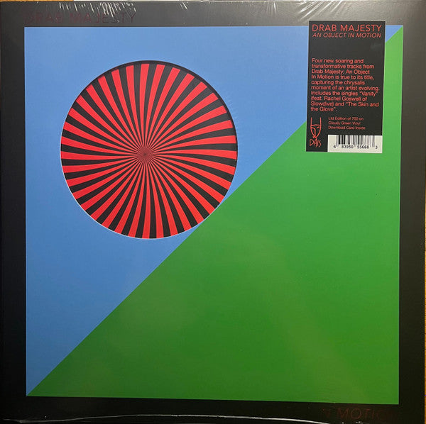 Drab Majesty – Object in Motion EP (Cloudy Green Vinyl) 🇺🇸