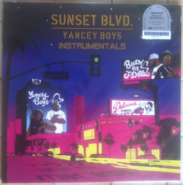 Yancey Boys – Sunset Blvd Instrumental (2LP) 🇺🇸