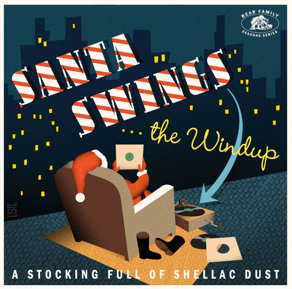 Various Artists – Santa Swings.. the Windup- a Stocking Full of Shellac Dust (Red Vinyl) 🇺🇸