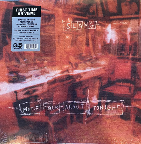 Slang – More Talk About Tonight (2LP/180G/Coke Bottle Vinyl) 🇺🇸