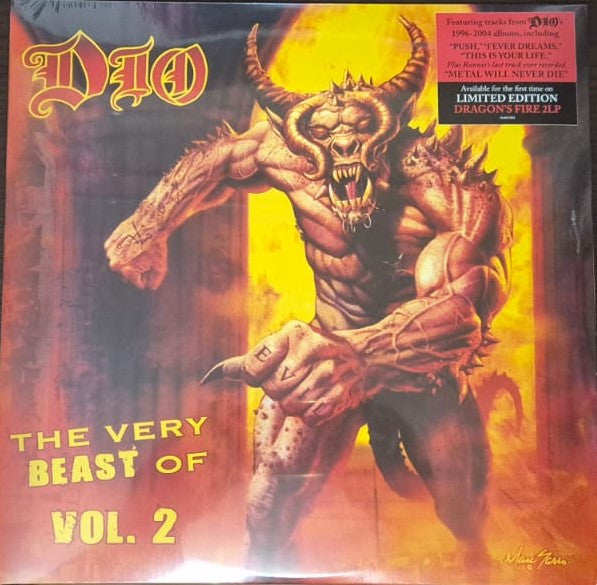 Dio – Very Beast of Dio, VOL. 2 (Dragon's Fire Vinyl/2LP) 🇺🇸