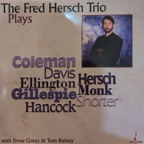 Fred Trio Hersch – Plays (180G) 🇺🇸