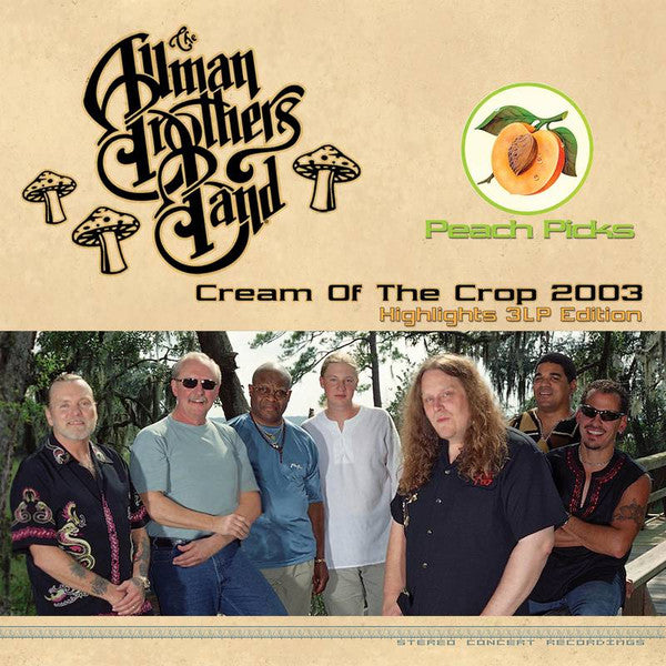 Allman Brothers Band – Cream Of The Crop 2003 - Highlights (3Lp/Color Vinyl) (Rsd) 🇺🇸