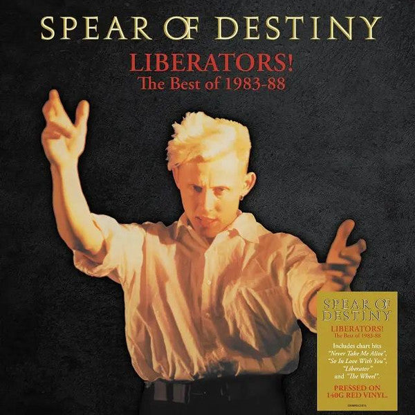 Spear of Destiny – Liberators! – the Best of 1983-1988 (140G/Red Vinyl) 🇺🇸