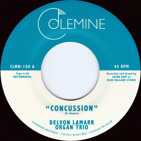 Delvon Organ Lamarr – Concussion / Memphis 🇺🇸