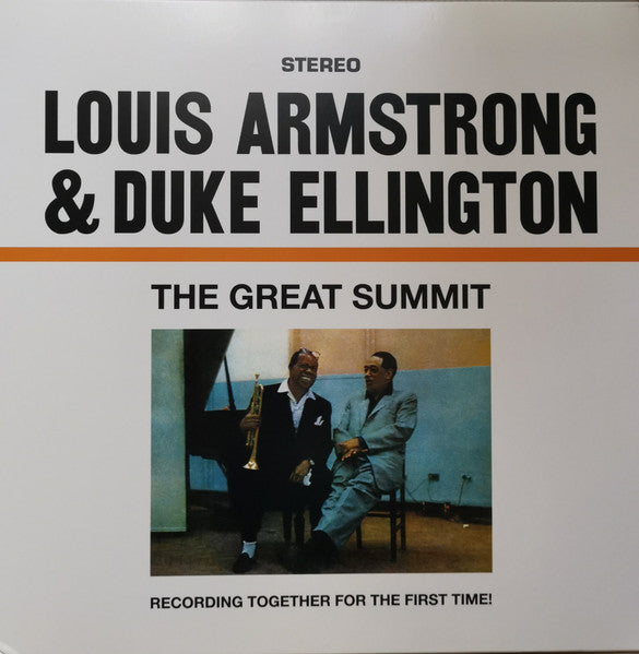 Louis & Duke Ellington Armstrong – Great Summit (Limited/180G/Transparent Blue Vinyl) 🇺🇸