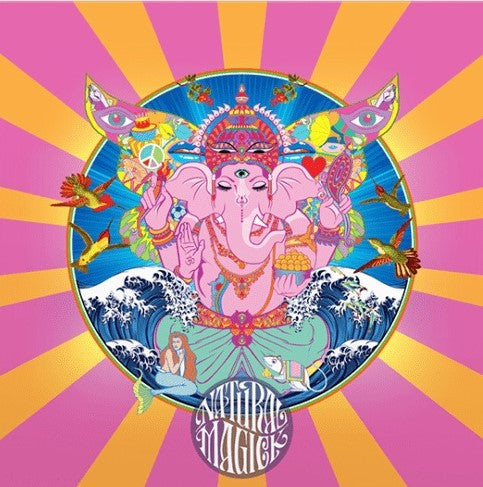 Kula Shaker – Natural Magick (Tie-dye Orange & Yellow Vinyl) (I) 🇺🇸