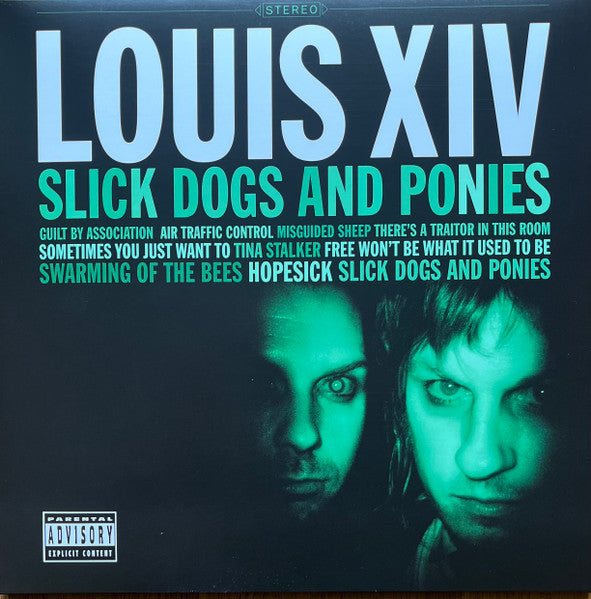 Louis Xiv – Slick Dogs & Ponies (Limited/translucent Green Vinyl/180g/insert/numbered/import) 🇺🇸
