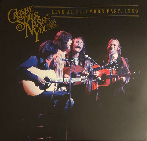 Stills, Nash & Young Crosby – Live at Fillmore East, 1969 (2LP/Clear Vinyl) (I) 🇺🇸