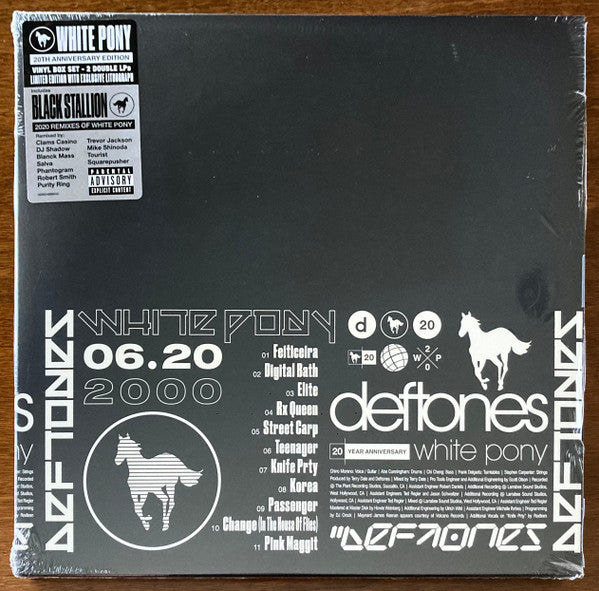 Deftones – White Pony (X) (20TH Anniversary Deluxe Edition/4LP) (I) 🇺🇸