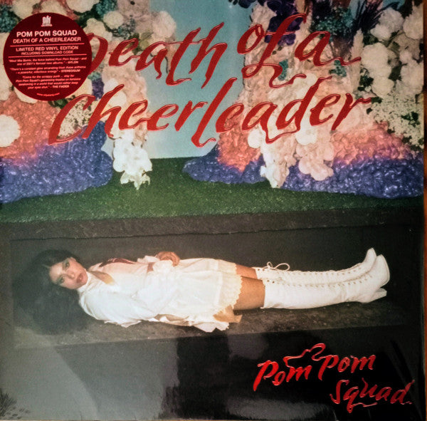 Pom Pom Squad – Death of a Cheerleader (Red Vinyl/Lyrics Sheet/DL Card) 🇺🇸