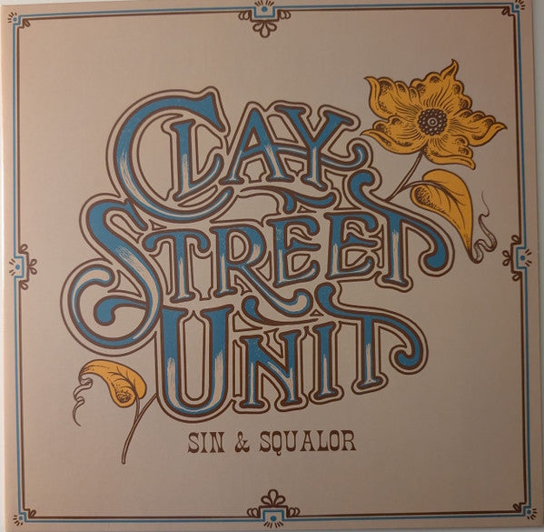Clay Street Unit – Sin & Squalor (Ocean Blue Vinyl) 🇺🇸