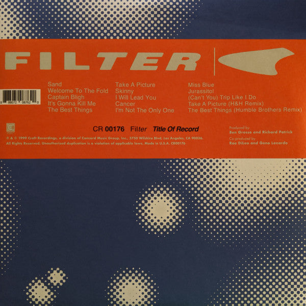Filter – Title of Record 🇺🇸